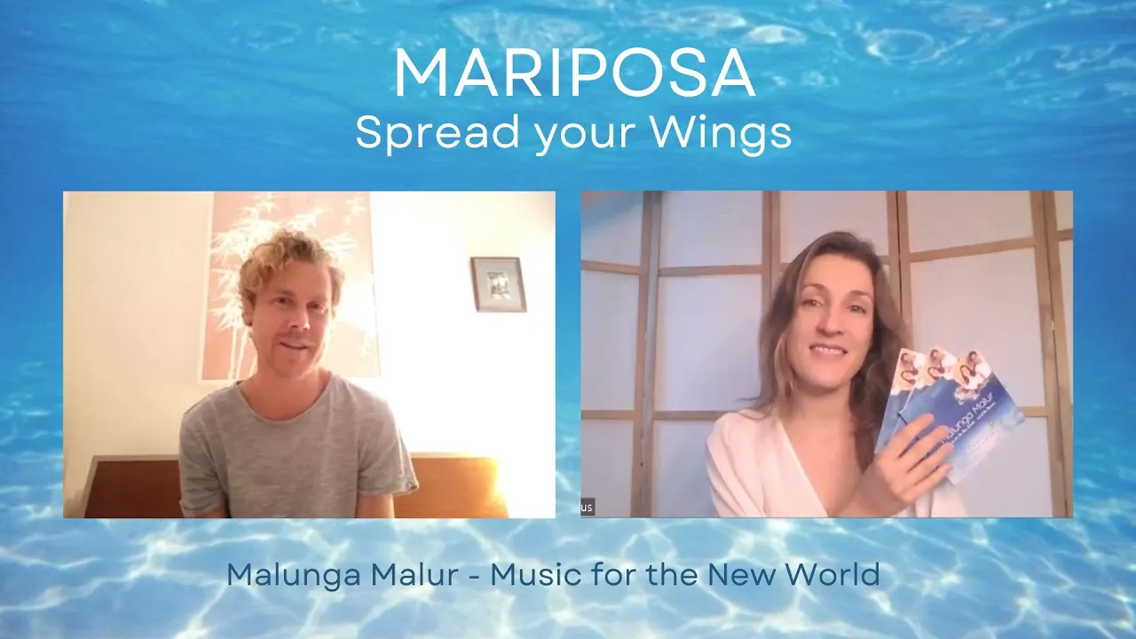 MUSIK FÜR HEILUNG - Malunga Malur 🐬 CD Release "Mariposa" | Heilfrequenzen | Lichtmusik